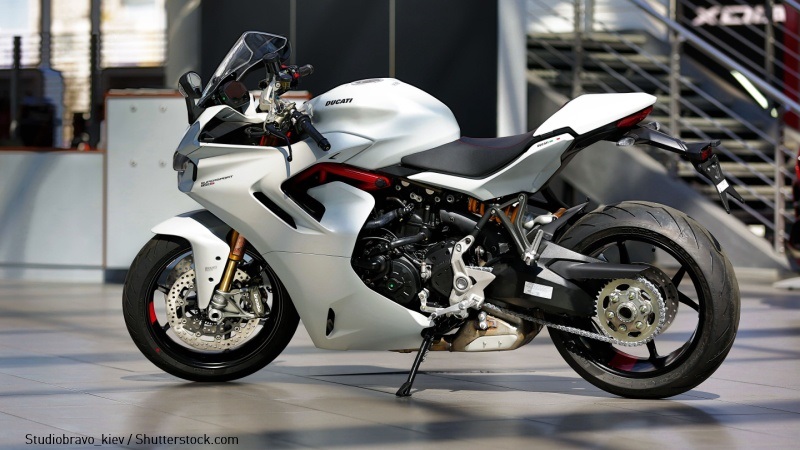 Moto nuova Ducati in concessionaria